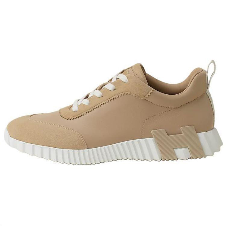 HERMES Bouncing Low-Top Casual Shoes Men's Brown