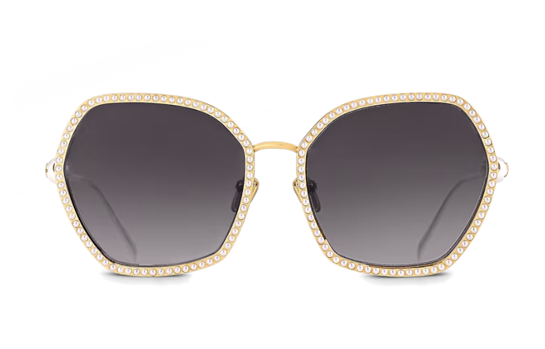 LOUIS VUITTON Z2016U Lv Pearl Cat Eye Sunglasses
