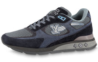 LOUIS VUITTON Run Away Abrasion Resistant Low Top Casual Shoes Men's Blue Black