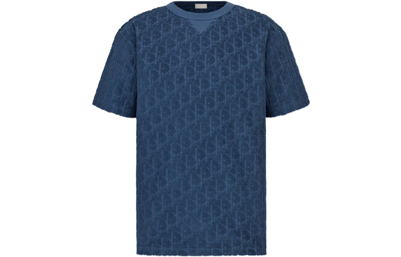 DIOR T-Shirts Men Blue