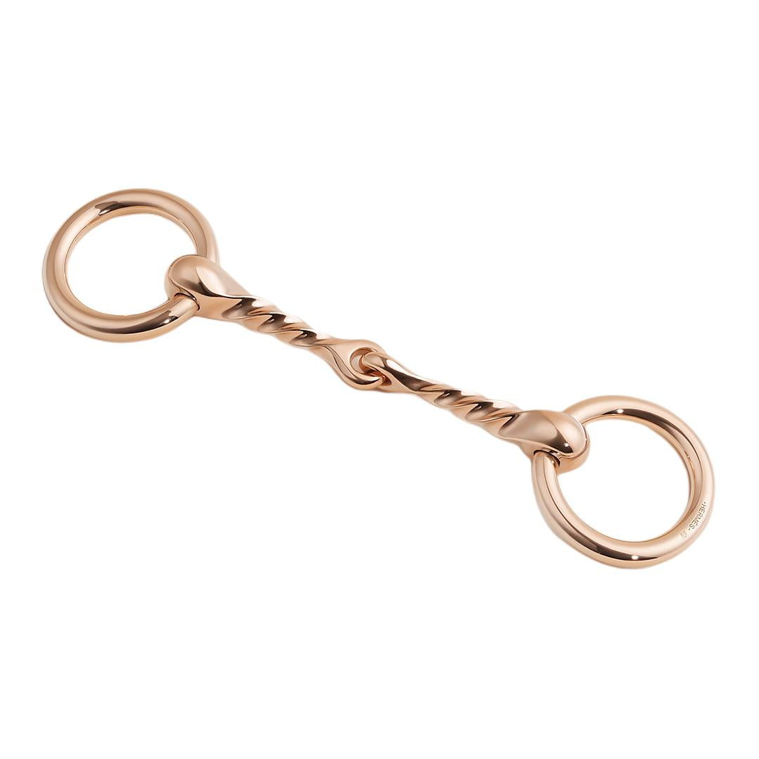 HERMES Rose Gold Plated Brass Accessories Unisex Gold