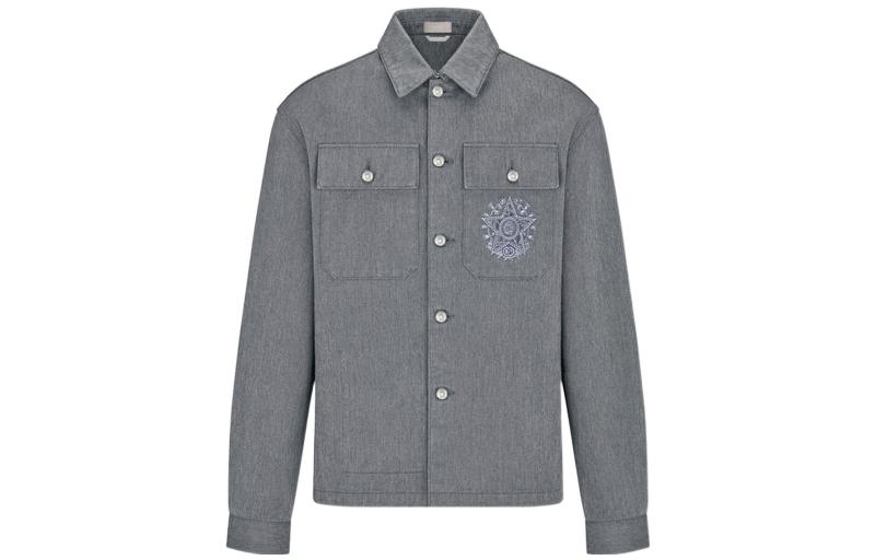 DIOR FW22 Jackets Coats Men's Gray