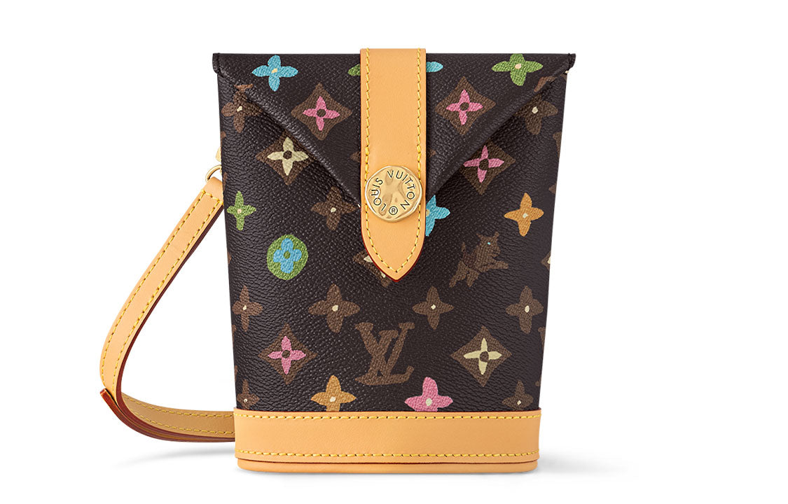 LOUIS VUITTON By Tyler The Creator Envelope Pouch Chocolate Craggy Monogram