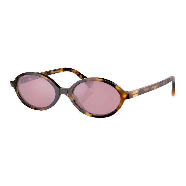 MIU MIU Oval Frame Sunglasses