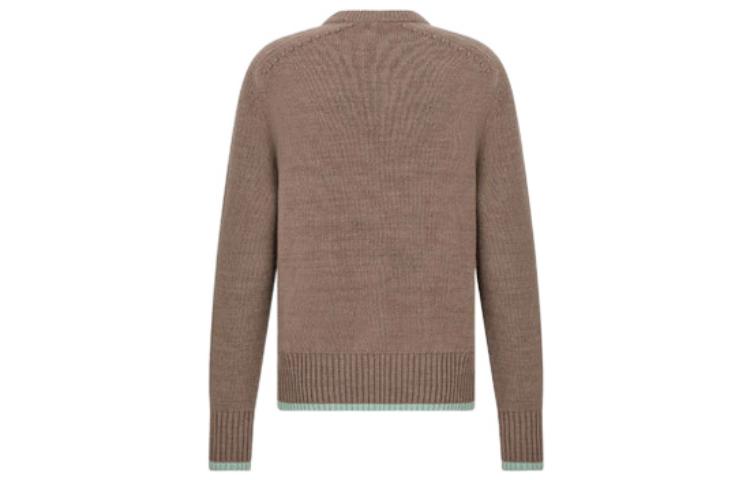 DIOR Quarterly New Products Sweaters Men Brown