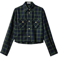 MIU MIU Plaid Shirt