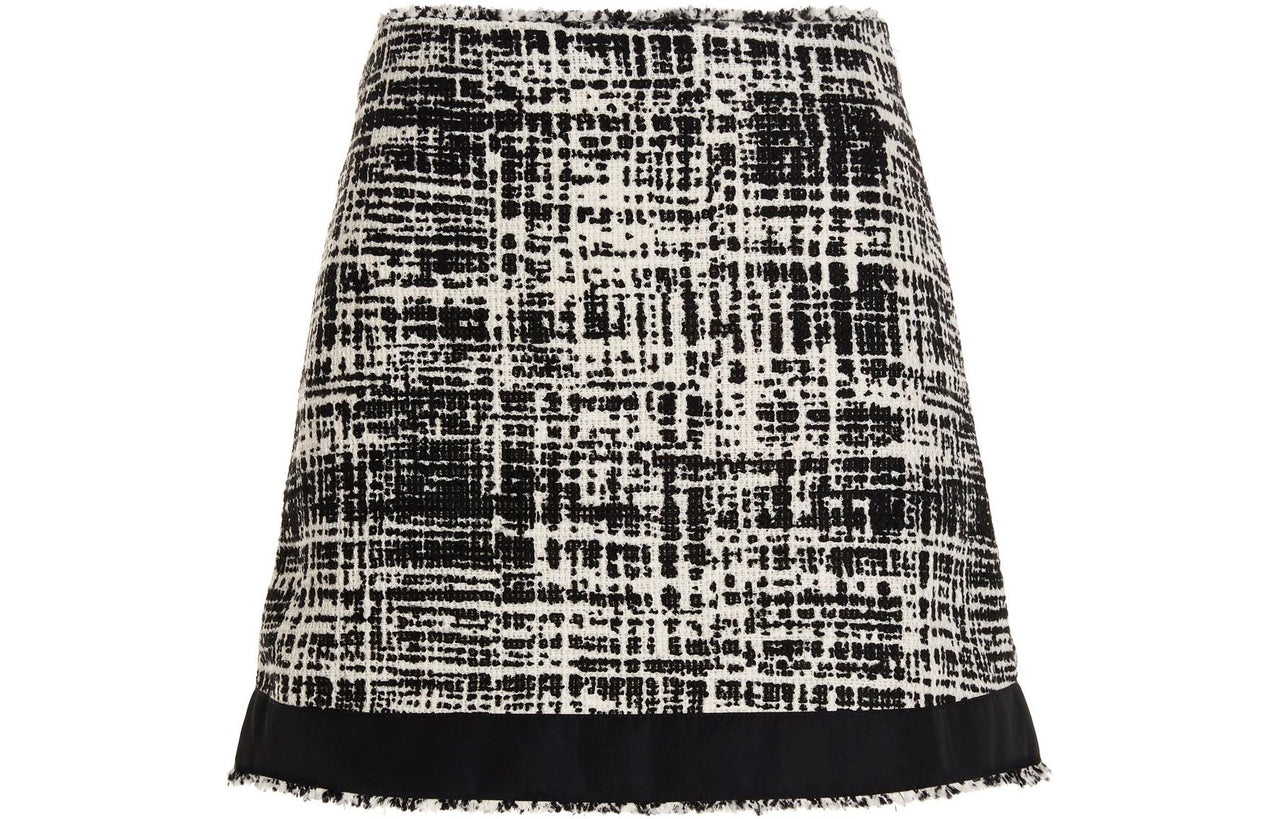 PRADA Casual Short Skirts Women's Black