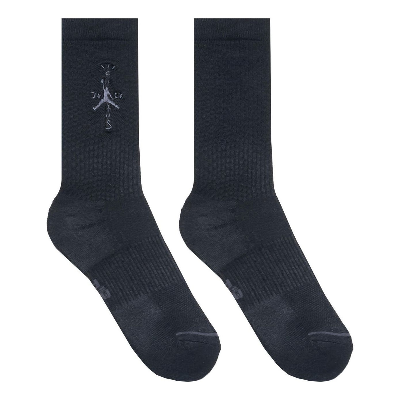 Air Jordan x Travis Scott Crew Socks 'Black' FV4054-010