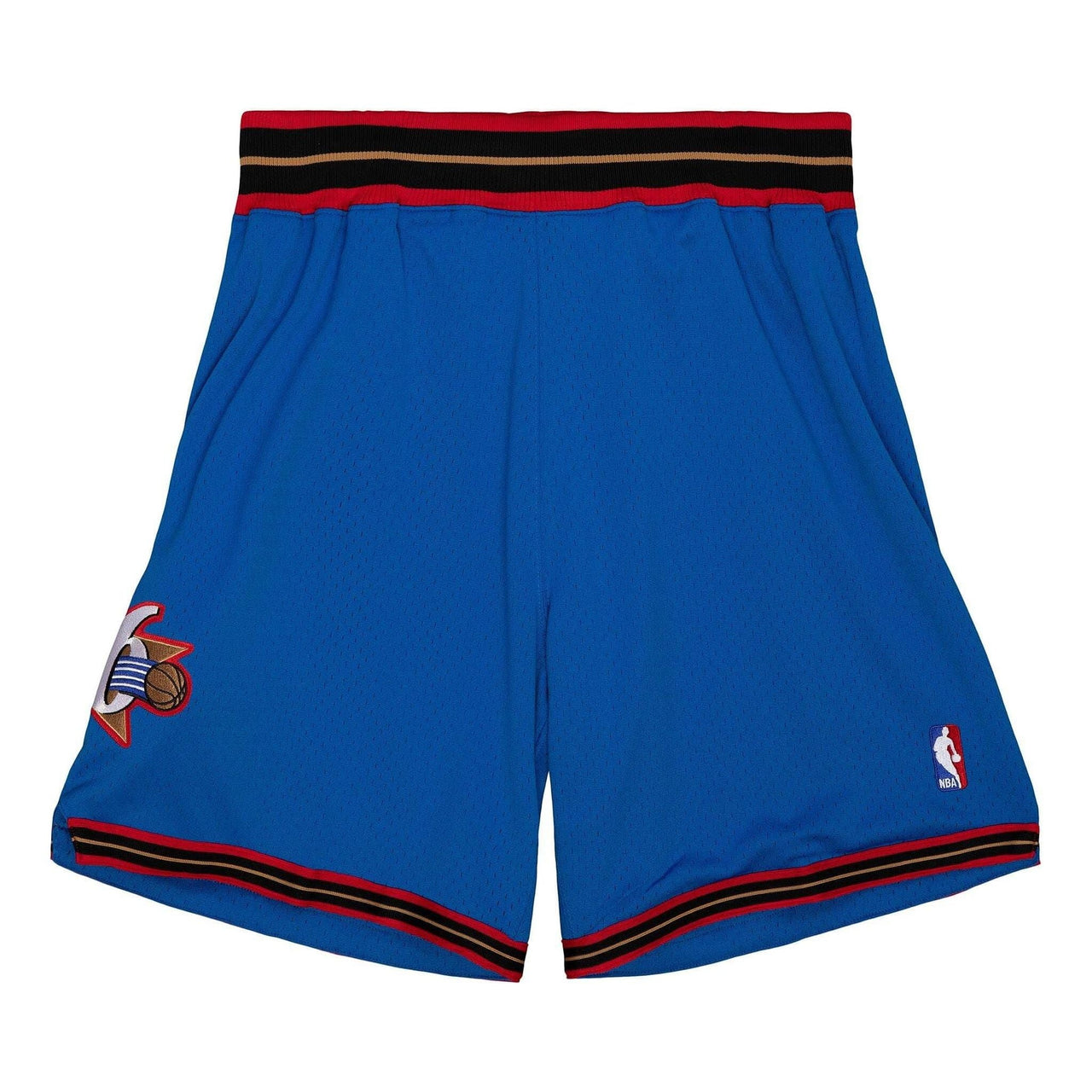 Mitchell & Ness NBA Authentic Shorts Philadelphia 76ers Alternate 1999-100 'Blue Red' ASHRGS18130-P76ROYA99