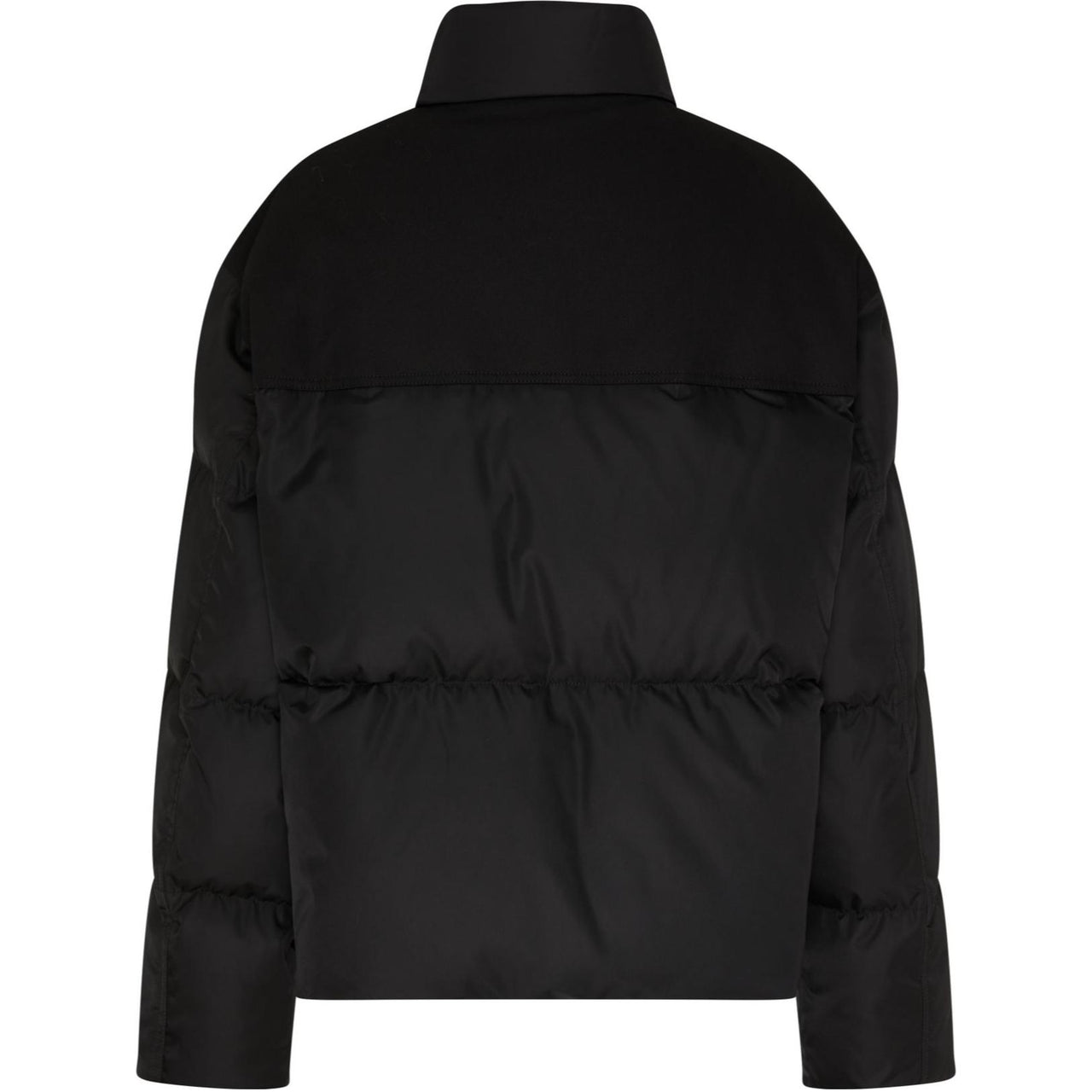 PRADA Triangle-Logo Zipped Padded Jacket
