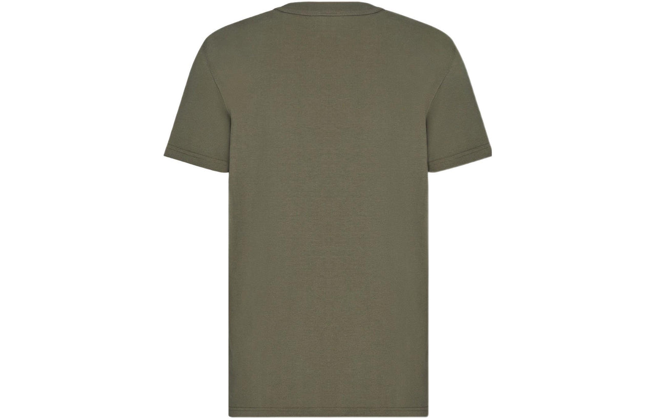 DIOR Dior Quarterly New Products SS23 Regular T-Shirt Men's Olive