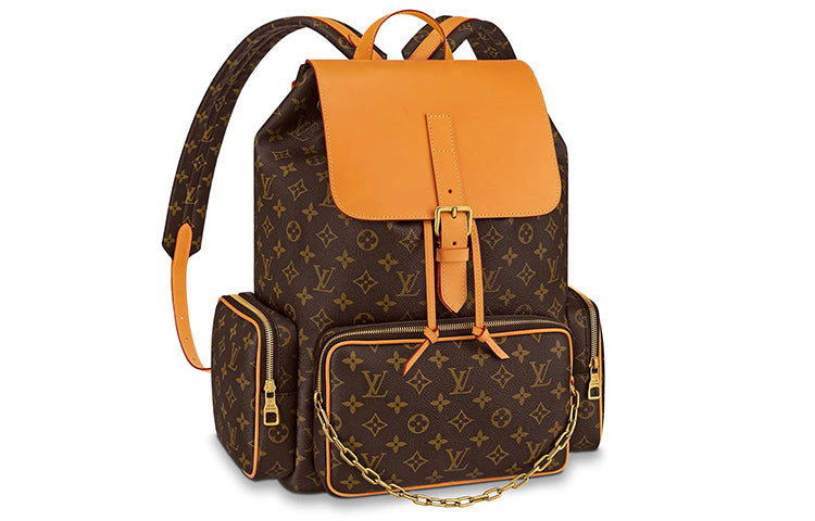 LOUIS VUITTON Trio Backpack Monogram Brown