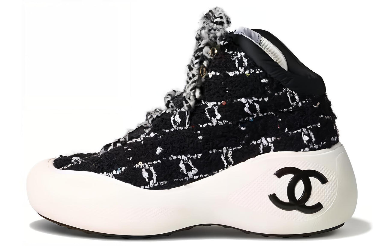 CHANEL 22N Casual Shoes Women's Black