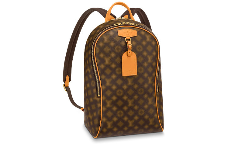 LOUIS VUITTON Ellipse Backpack Blurry Monogram Brown