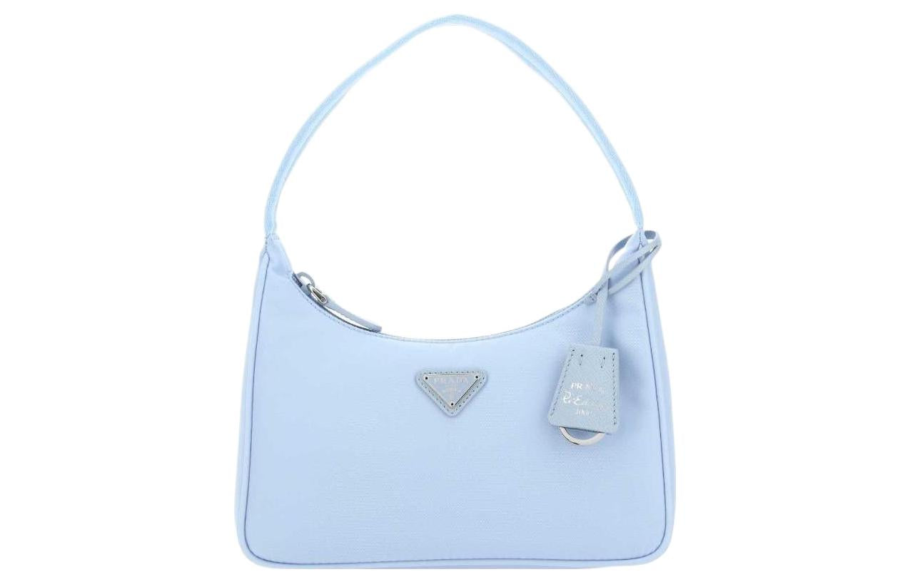 PRADA Re Edition 2000 Re Nylon Mini Bag Celeste