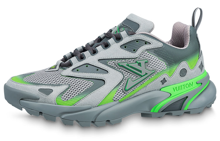 LOUIS VUITTON Runner Tatic Sneakers 'Grey Neon Green'