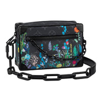 LOUIS VUITTON Mini Soft Trunk Monogram Eclipse Foliage