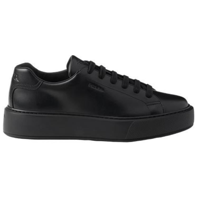 PRADA Low Top Skateboard Shoes Men's Black