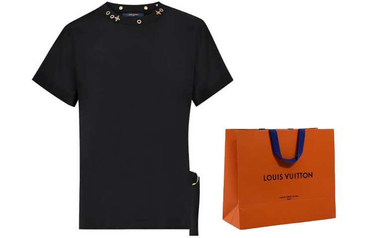 LOUIS VUITTON 1A4PFG Side Strap T-Shirt