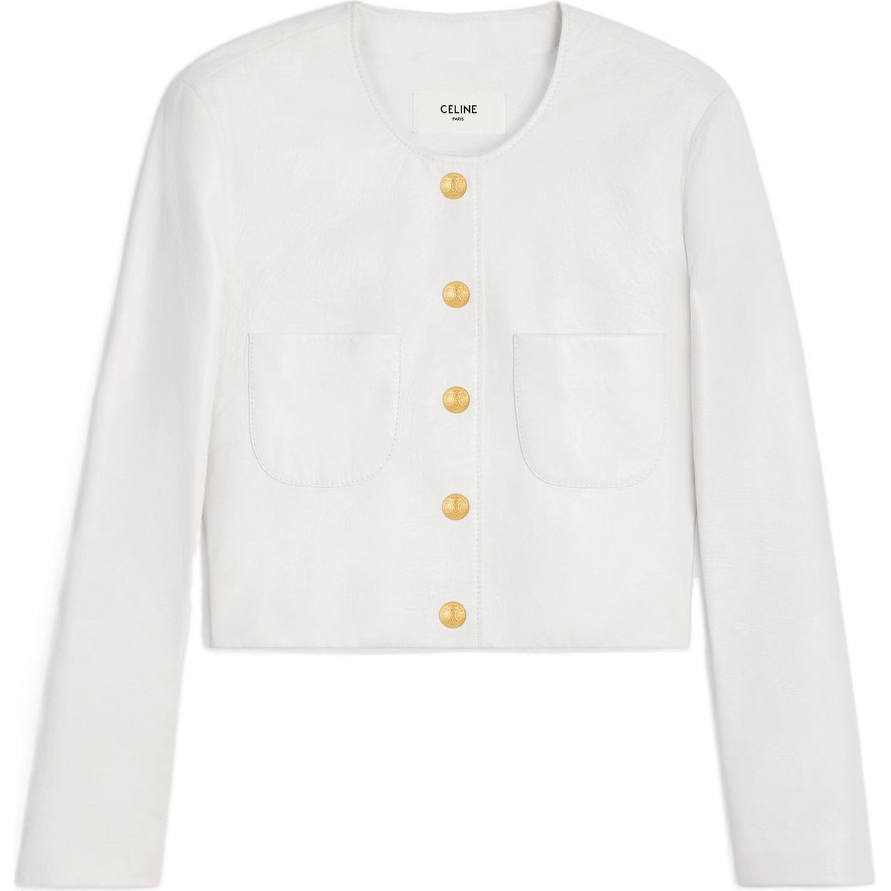 CELINE Buttoned Long Sleeved Jacket
