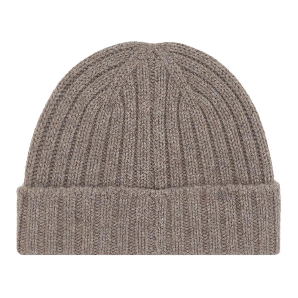 Loro Piana Logo Embroidered Ribbed-Knit Beanie