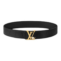 LOUIS VUITTON Lv Initiales Pearls 40mm Reversible Belt