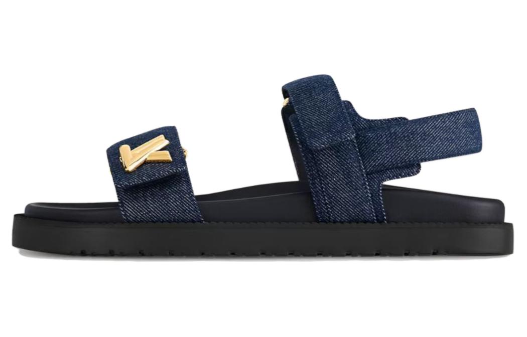 LOUIS VUITTON LV Sunset Beach Sandals Women's Blue