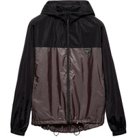 PRADA Triangle Logo Zipped Jacket