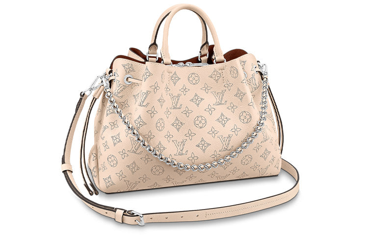 LOUIS VUITTON Bella Cow Leather Handbags Shoulder Bag Crossbody Bag Regular Women's Milk White