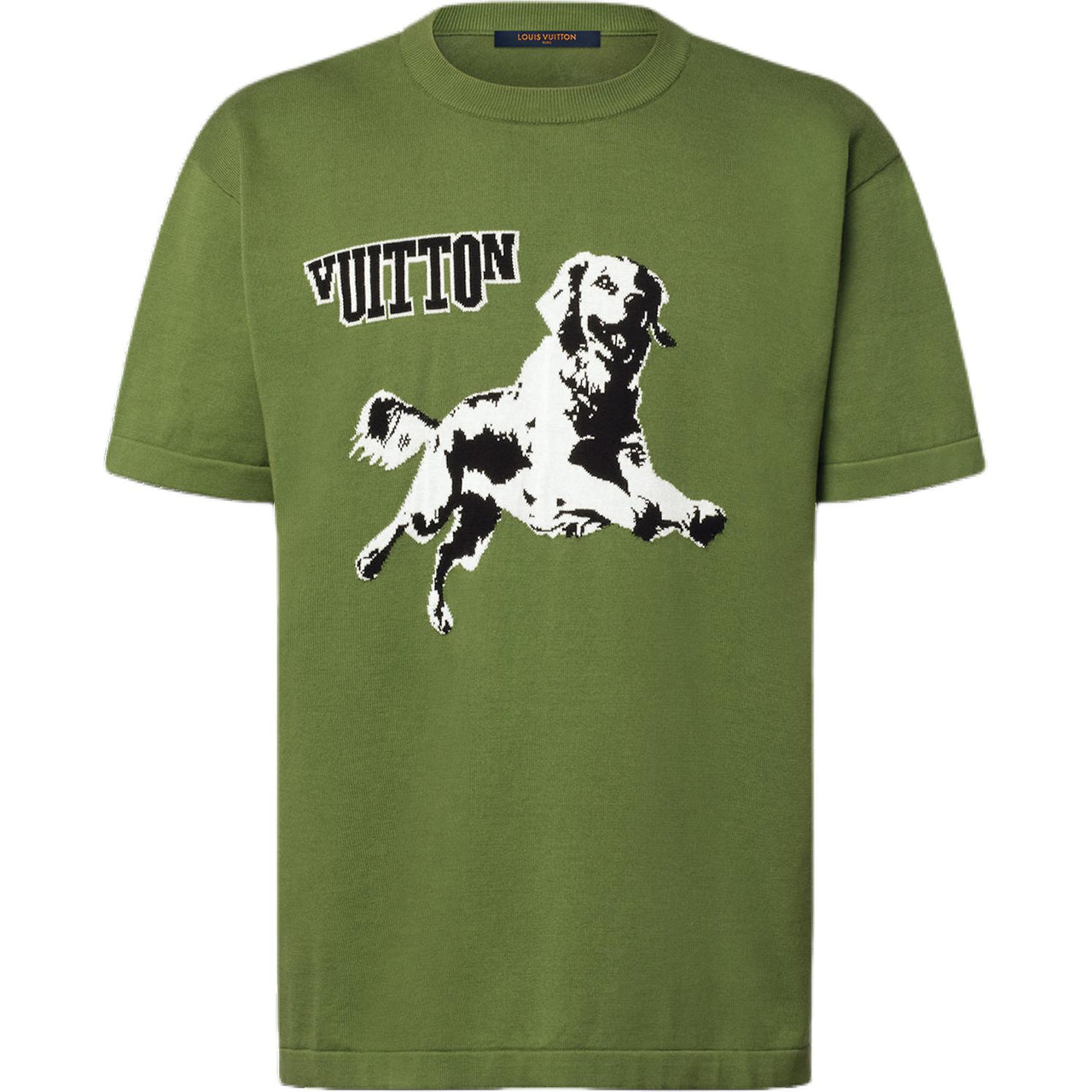 LOUIS VUITTON Short-Sleeved Cotton Crewneck
