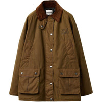 MIU MIU FW24 Jackets Coats Women's Army Green