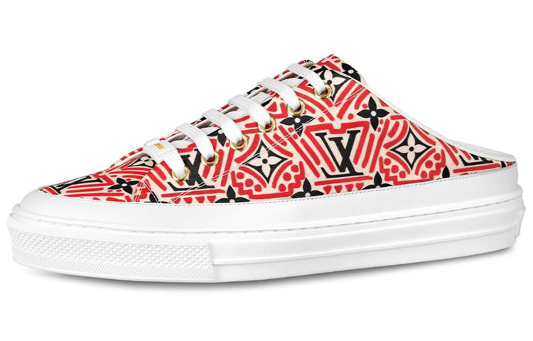 LOUIS VUITTON Crafty Stellar Mules 'Red Black White' Women's