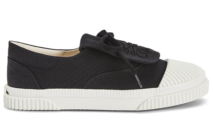 LOEWE Anagram Wear resistant And Lightweight Low Top Canvas Shoes Women's