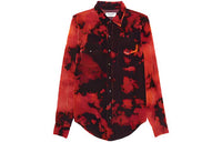 SAINT LAURENT Shirts Men Burgundy