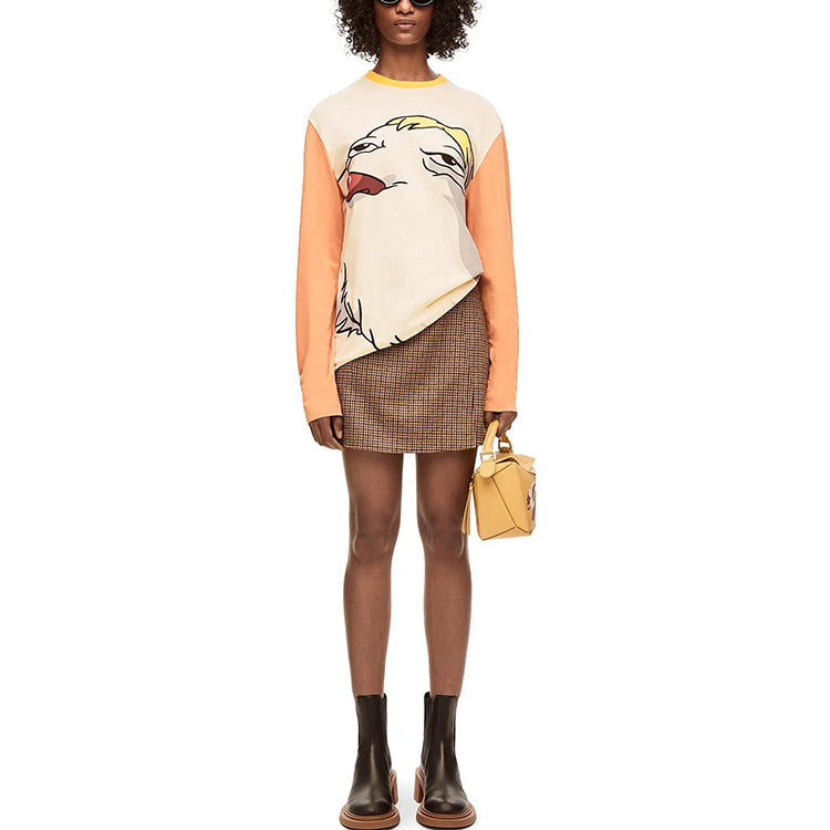 LOEWE X Howl's Moving Castle T-Shirts Unisex Beige