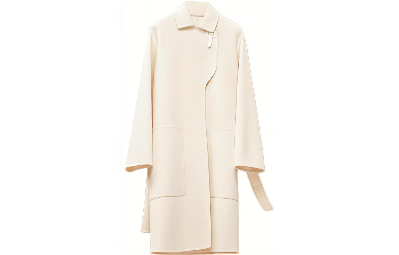 HERMES FW22 Coats Women's White