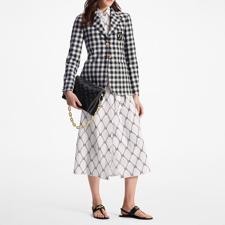 LOUIS VUITTON SS23 Business Suit Coat Women's Black