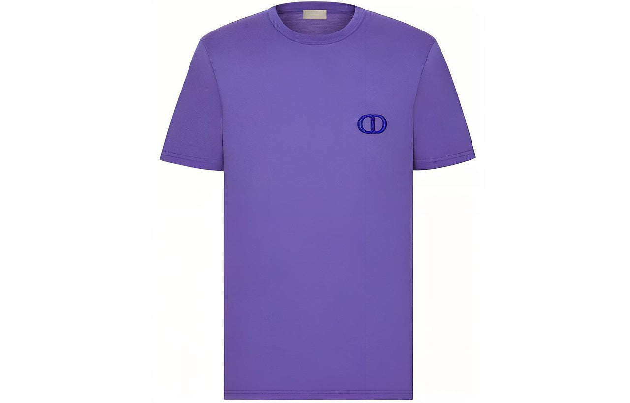 DIOR Quarterly New Products T-Shirts Men Purple