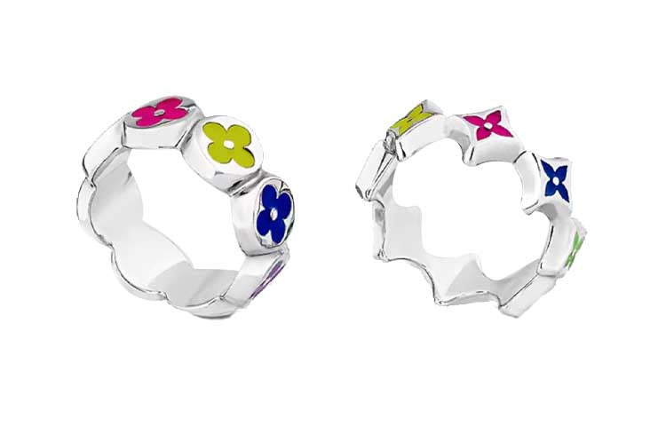 LOUIS VUITTON Mng Party Set Of 2 Rings