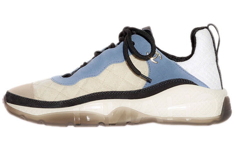 CHANEL Low-Top Casual Shoes Women's Blue