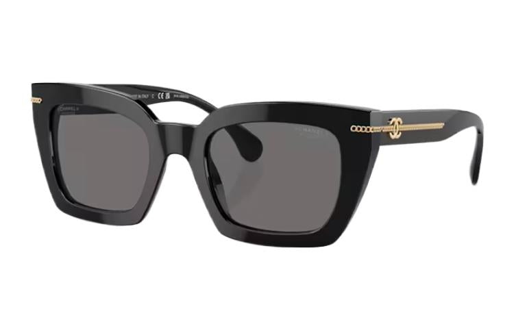 CHANEL Square Chain Polarized Sunglasses