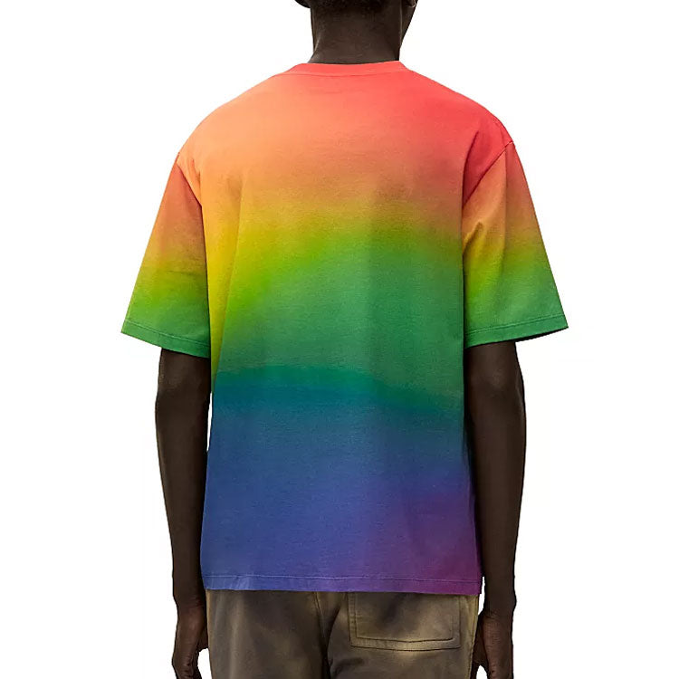 LOEWE Rainbow Anagram Cotton T Shirt