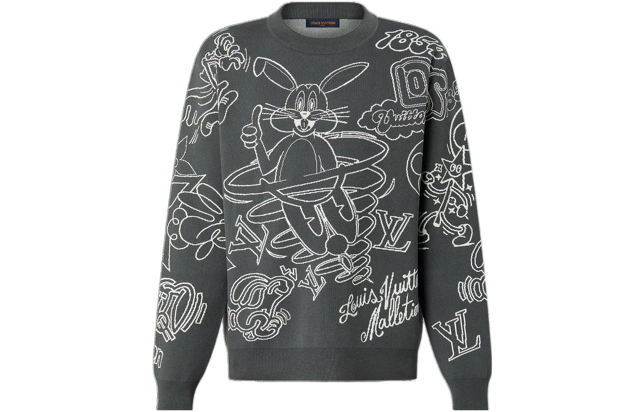 LOUIS VUITTON SS23 Knitwear Men's Gray