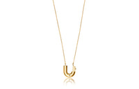 LOUIS VUITTON Lv & Me Necklace Letter U