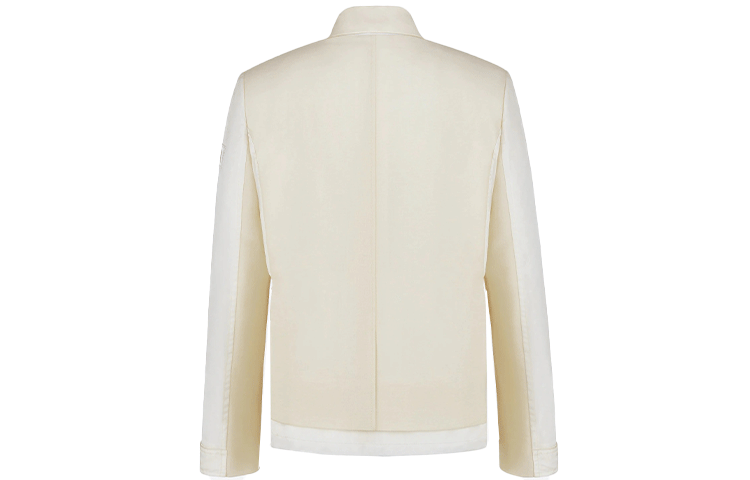 DIOR x Sacai SS22 Business Suits Coats Men's Cream White