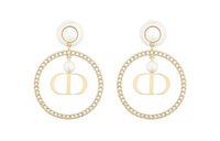 DIOR Earrings Women's Gold