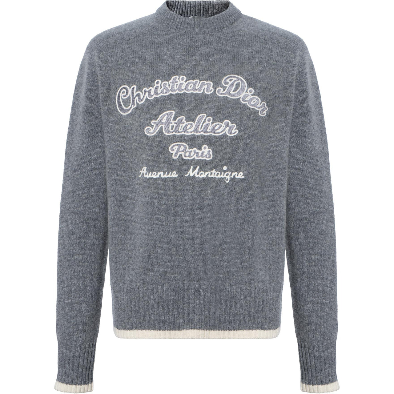 DIOR Quarterly New Products Sweaters Men Gray