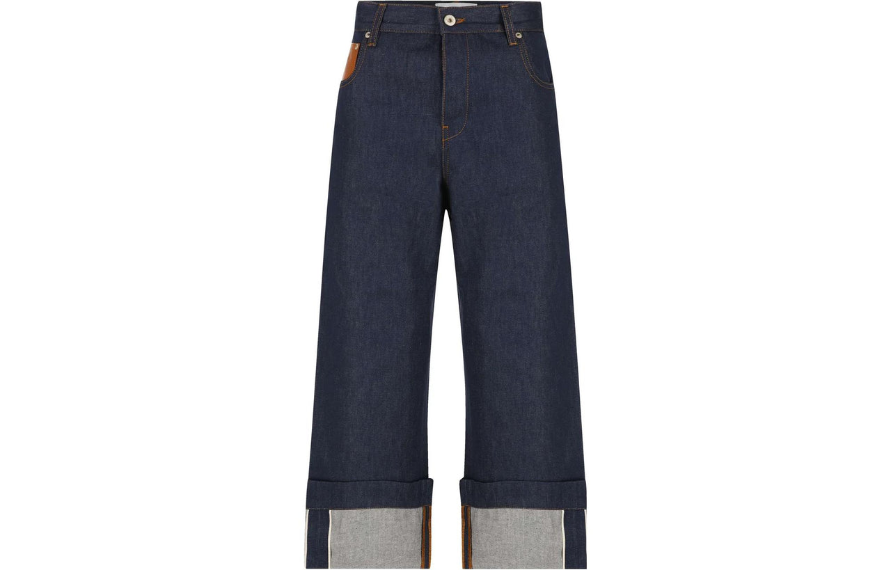LOEWE Fisherman Turn-Up Jeans