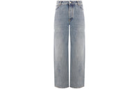LOEWE Logo Patch Wide Leg Jeans
