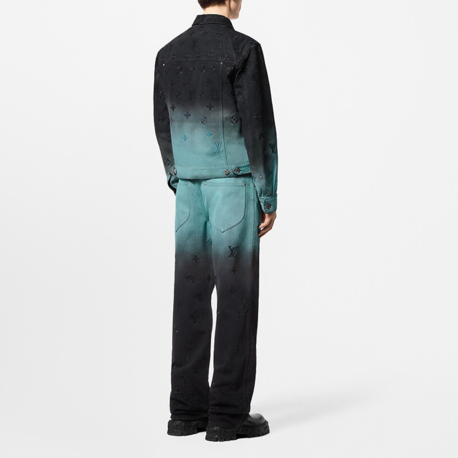 LOUIS VUITTON Embroidered Denim Blouson